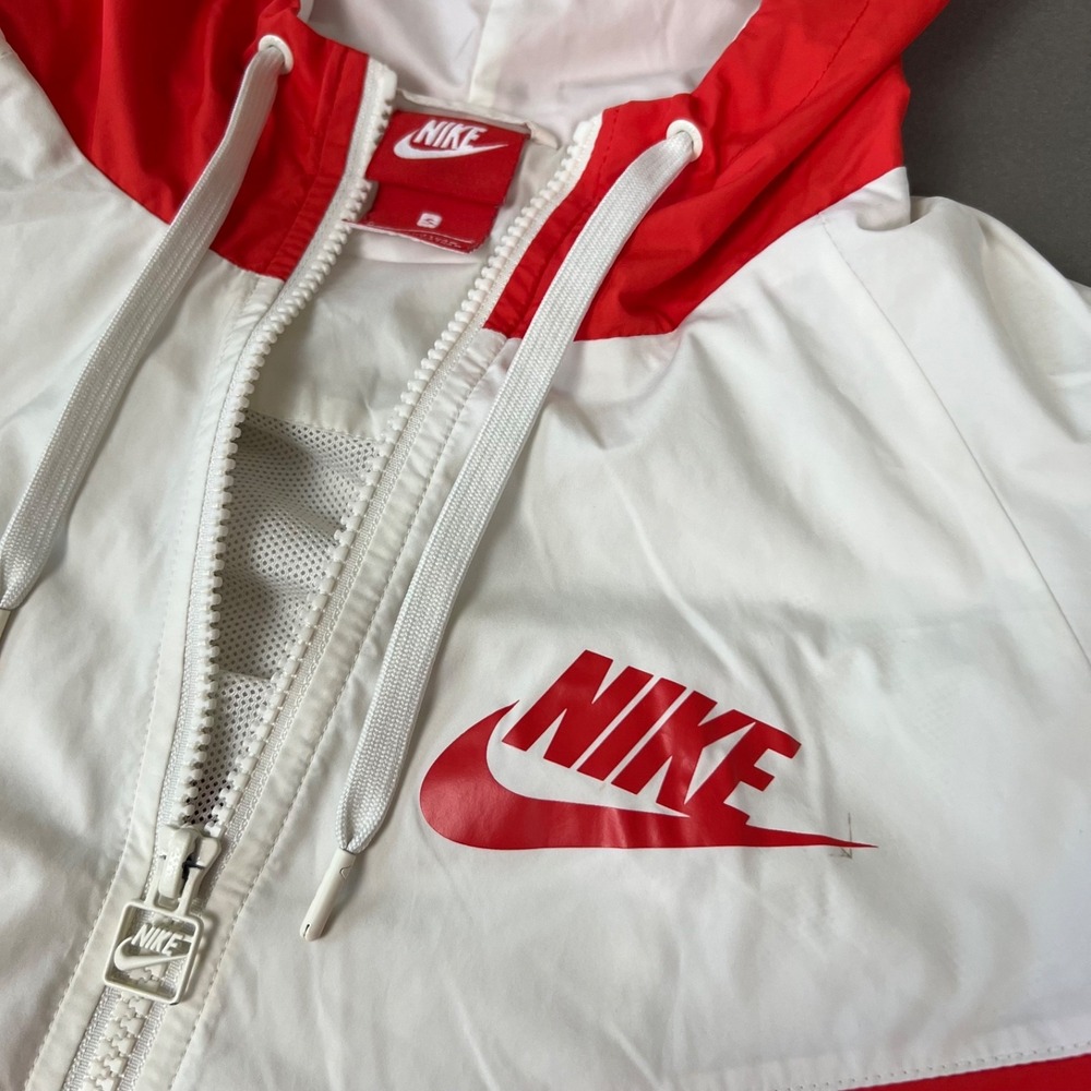 Nike Windrunner Jacket Women's Size Small Hoodie Full Zip Color Block Retro - Picture 3 of 12